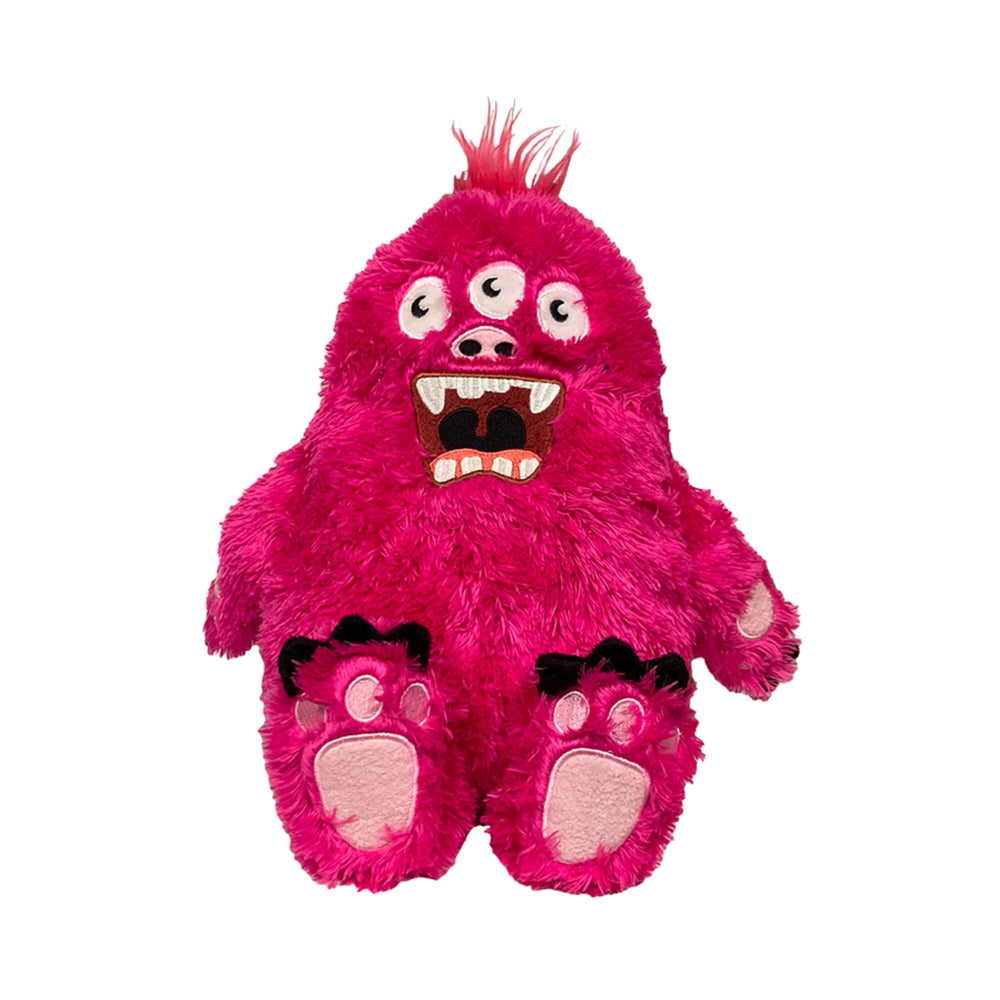 Fabdog Dog Fluffy Monster Pink Large for your Pet Dog with Pet Store X.