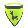 Visibility Dog Bandana Neon Yellow Small