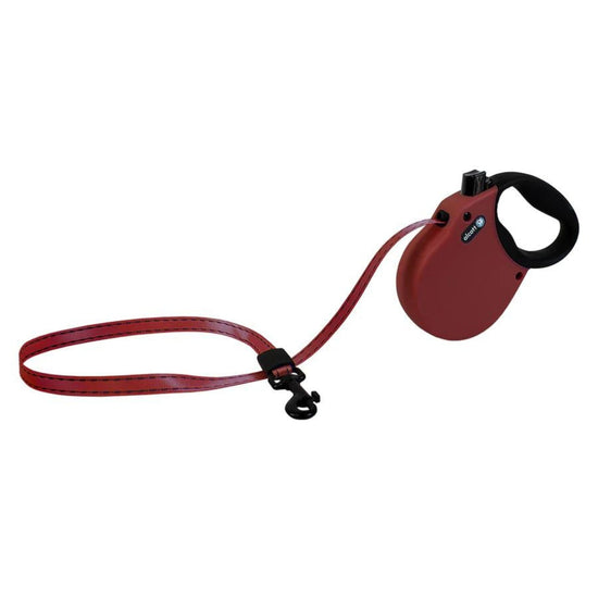 Alcott Adventure Retractable Belt Leash Red XSmall-10Ft for your Pet Dog with Pet Store X.