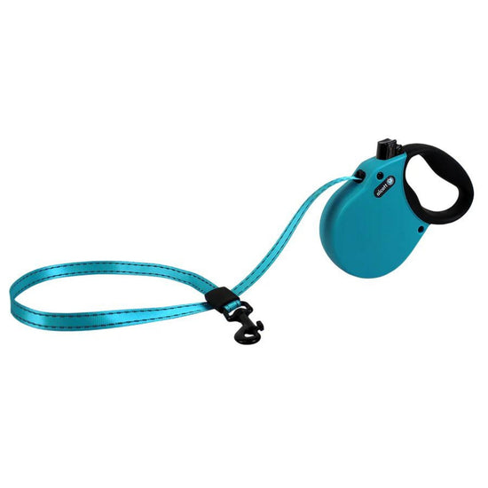 Alcott Adventure Retractable Belt Leash Blue XSmall-10Ft for your Pet Dog with Pet Store X.