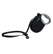 Alcott Adventure Retractable Belt Leash Black Meidum-16Ft