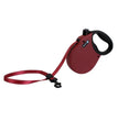 Alcott Adventure Retractable Belt Leash Red Medium-16Ft