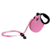 Alcott Adventure Retractable Belt Leash Pink Medium-16Ft