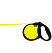 Alcott Visibility Retractable Belt Leash Neon Yellow Medium-16Ft