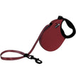 Alcott Expedition Retractable Belt Leash Red Small/Medium-24Ft