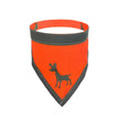 Visibility Dog Bandana Neon Orange Small for your Pet Dog with Pet Store X.