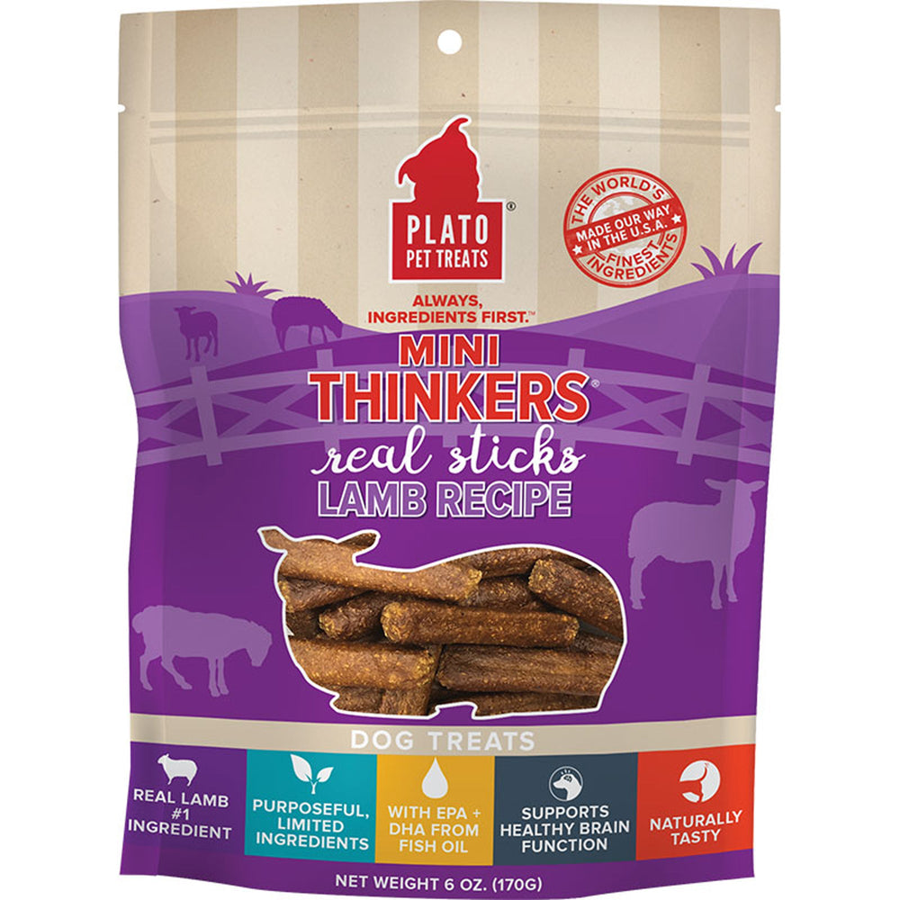 Plato Dog Mini Thinkers Lamb 6oz.