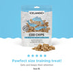 Icelandic Dog Cod Chips Mini 2.5oz.