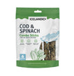 Icelandic Dog Cod & Spinach Combo Sticks 2oz for your Pet Dog with Pet Store X!