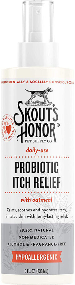 Skouts Honor Dog Probiotic Anti Itch Relief 8oz.