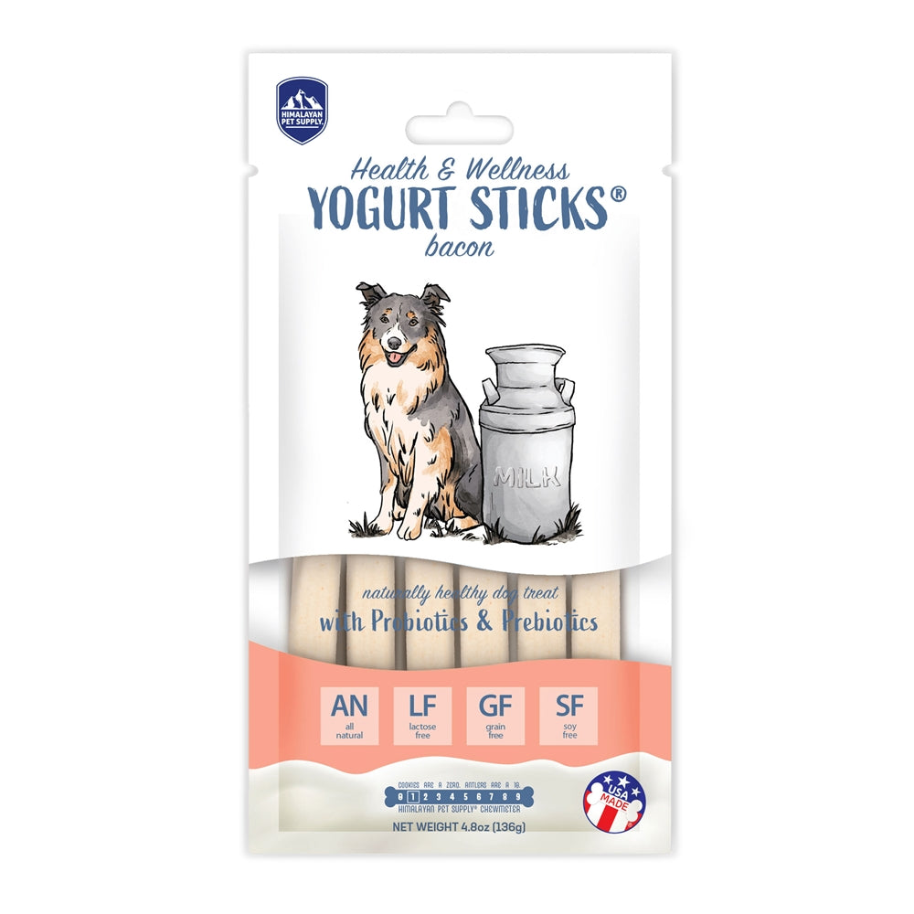 Himalayan Dog Yogurt Sticks Bacon 4.8oz.