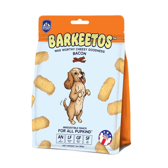 Himalayan Dog Barkeetos Bacon 3oz for your Pet Dog with Pet Store X!