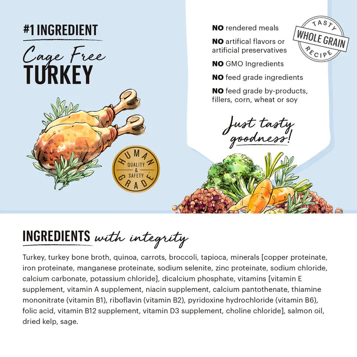 The Honest Kitchen Dog One Pot Stew Turkey and Quinoa 10.5oz. (Case of 6)