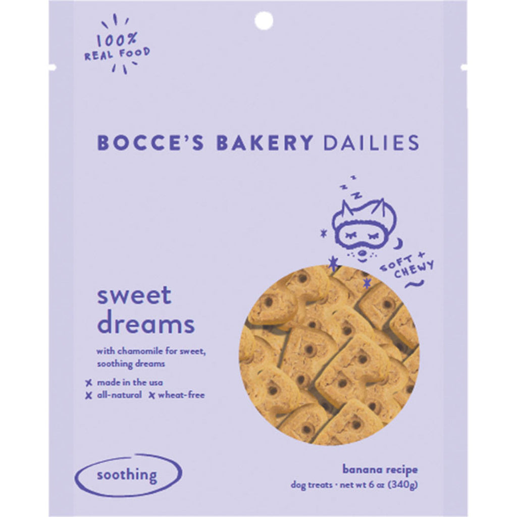 Bocces Dog Soft Chews Sweet Dreams 6oz for your Pet Dog with Pet Store X!