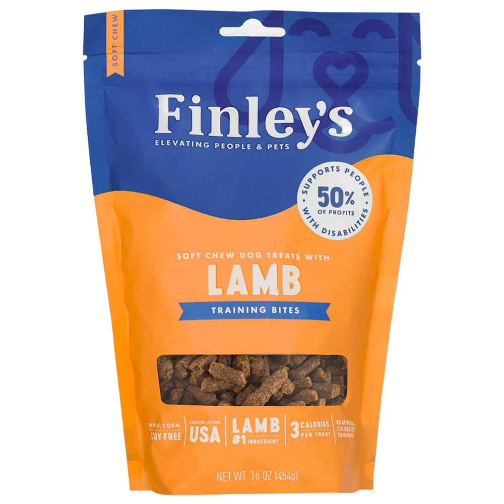 Finleys Dog Soft Chew Training Bites Lamb16oz for your Pet Dog with Pet Store X!