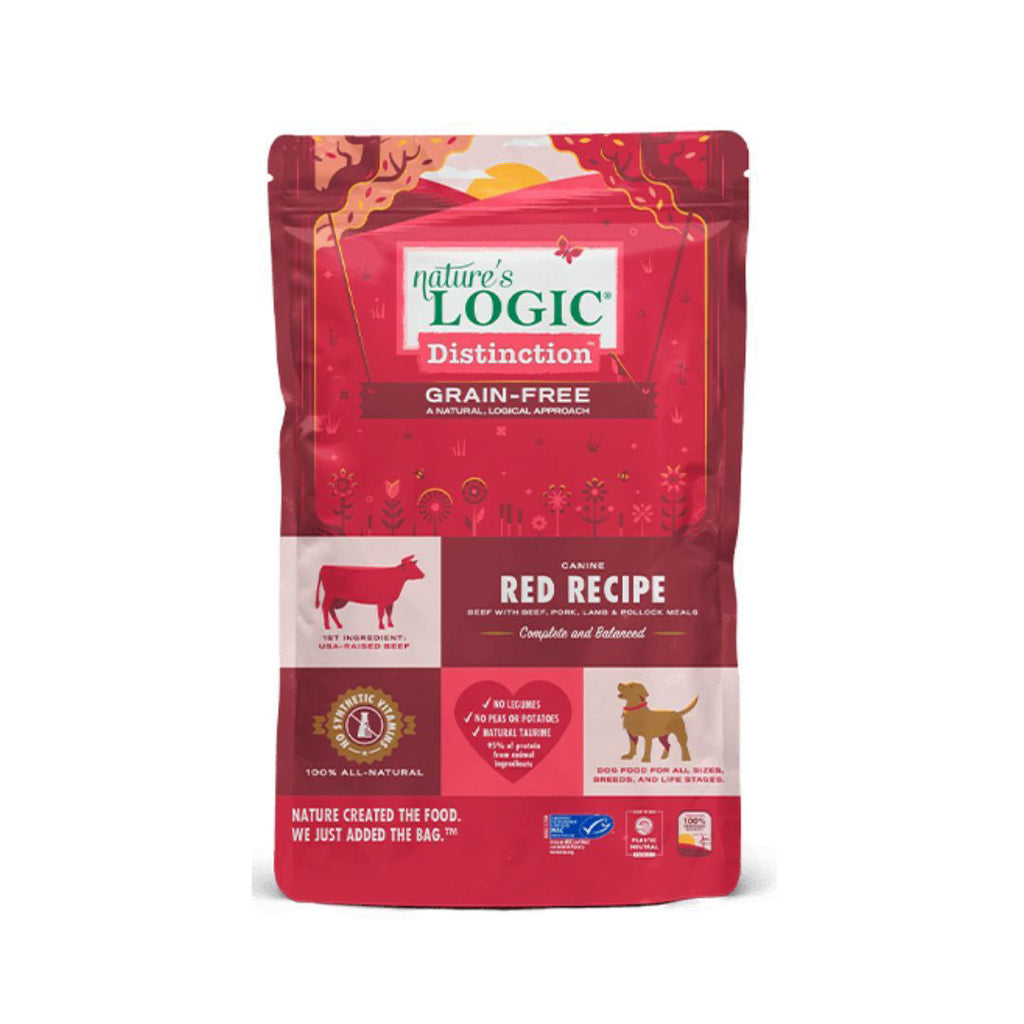 Natures Logic Dog Distinction Grain Free Red 44Lb for your Pet Dog with Pet Store X!