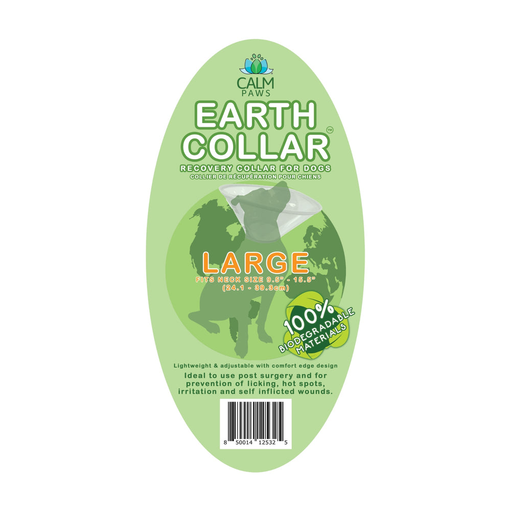 Calm Paws Earth Collar For Dog Recovery Large 95-155in for your Pet Dog with Pet Store X.