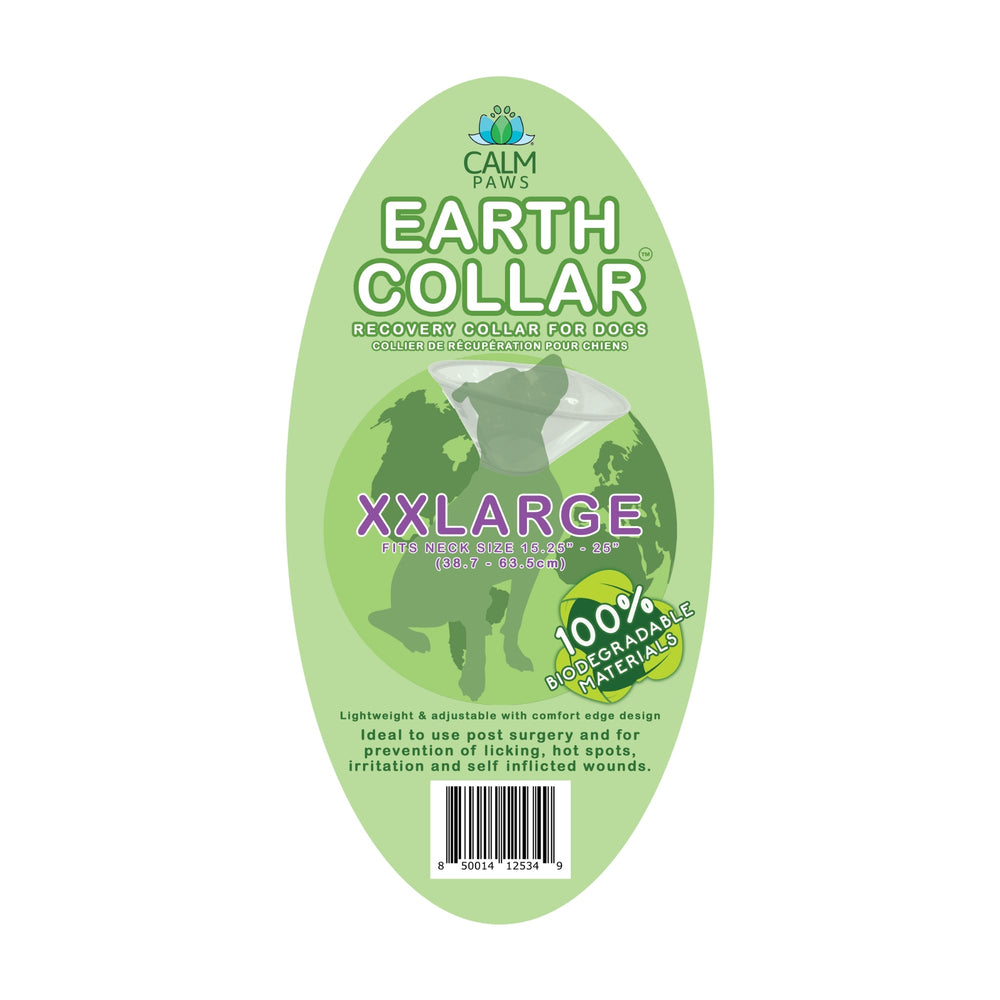 Calm Paws Earth Collar For Dog Recovery XXLarge 1525-25in for your Pet Dog with Pet Store X.