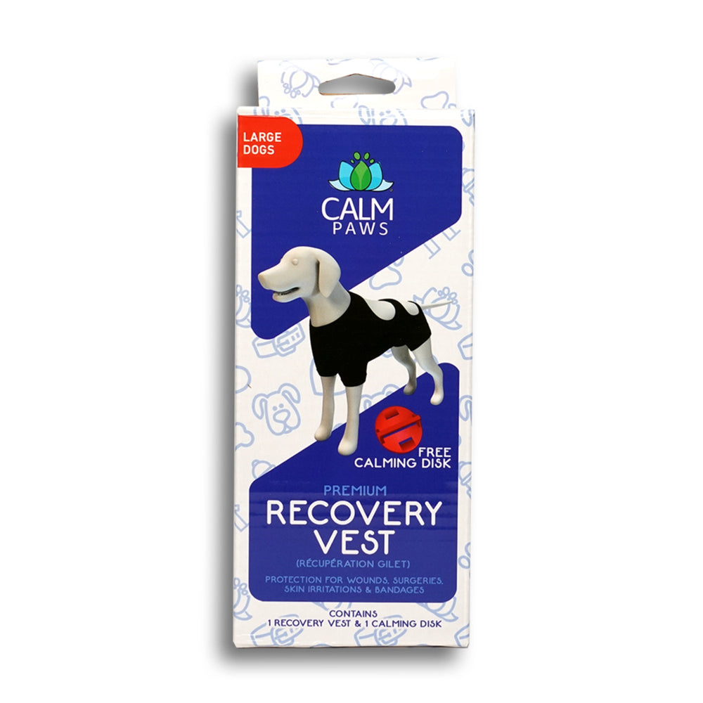 Calm Paws Calming Recovery Vest Large for your Pet Dog with Pet Store X.