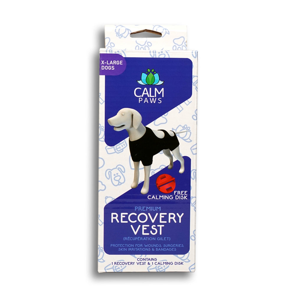 Calm Paws Calming Recovery Vest XLarge for your Pet Dog with Pet Store X.