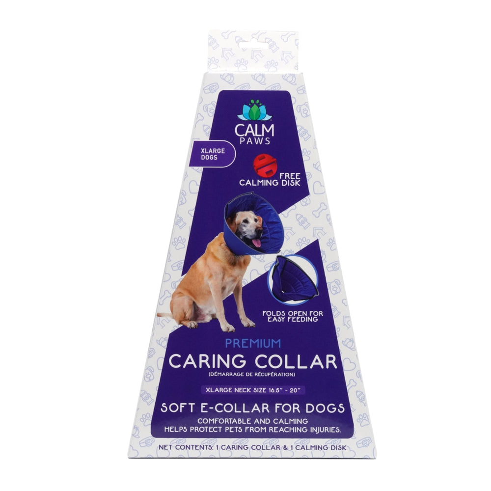 Calm Paws Caring Collar w/ Calming Disk For Dogs XLarge for your Pet Dog with Pet Store X.