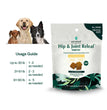 Pet Releaf Hip & Joint Edibites Cbd Dog 2.5oz. Peanut Butter Banana 3Mg Travel