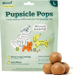 Woof Dog Chicken Peanut Butter Pops Large 8Oz for your Pet Dog with Pet Store X!