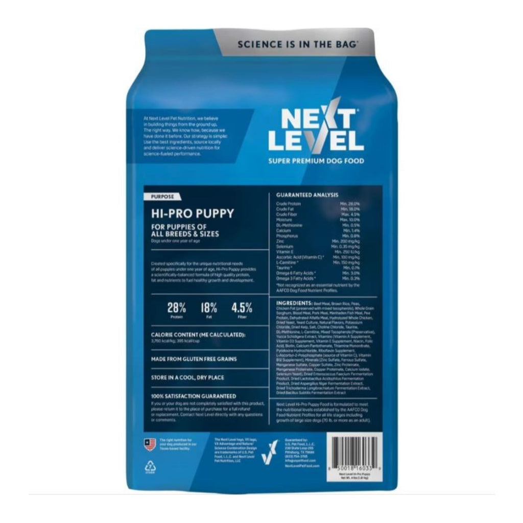 Natures Own Next Level Hi-Pro Puppy Food 4 Lb