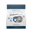 Green Juju Dog Freeze Dried Topper Salmon Blue 18oz.