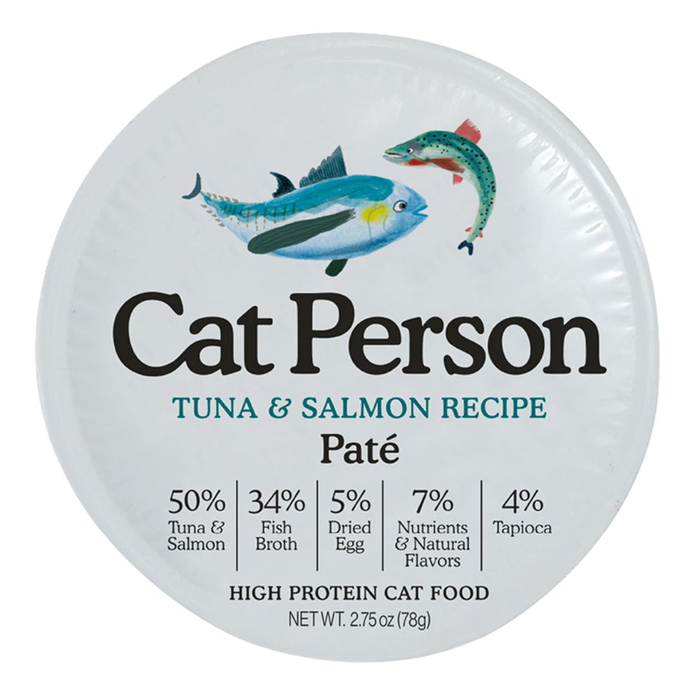 Cat Person Cat Pate Tuna & Salmon 2.75Oz 24 Pack