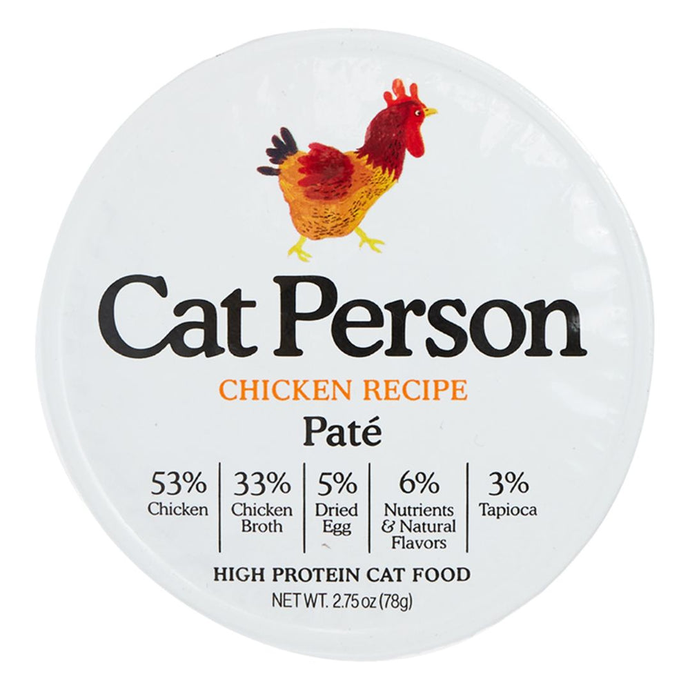 Cat Person Cat Pate Chicken 2.75Oz 24 Pack