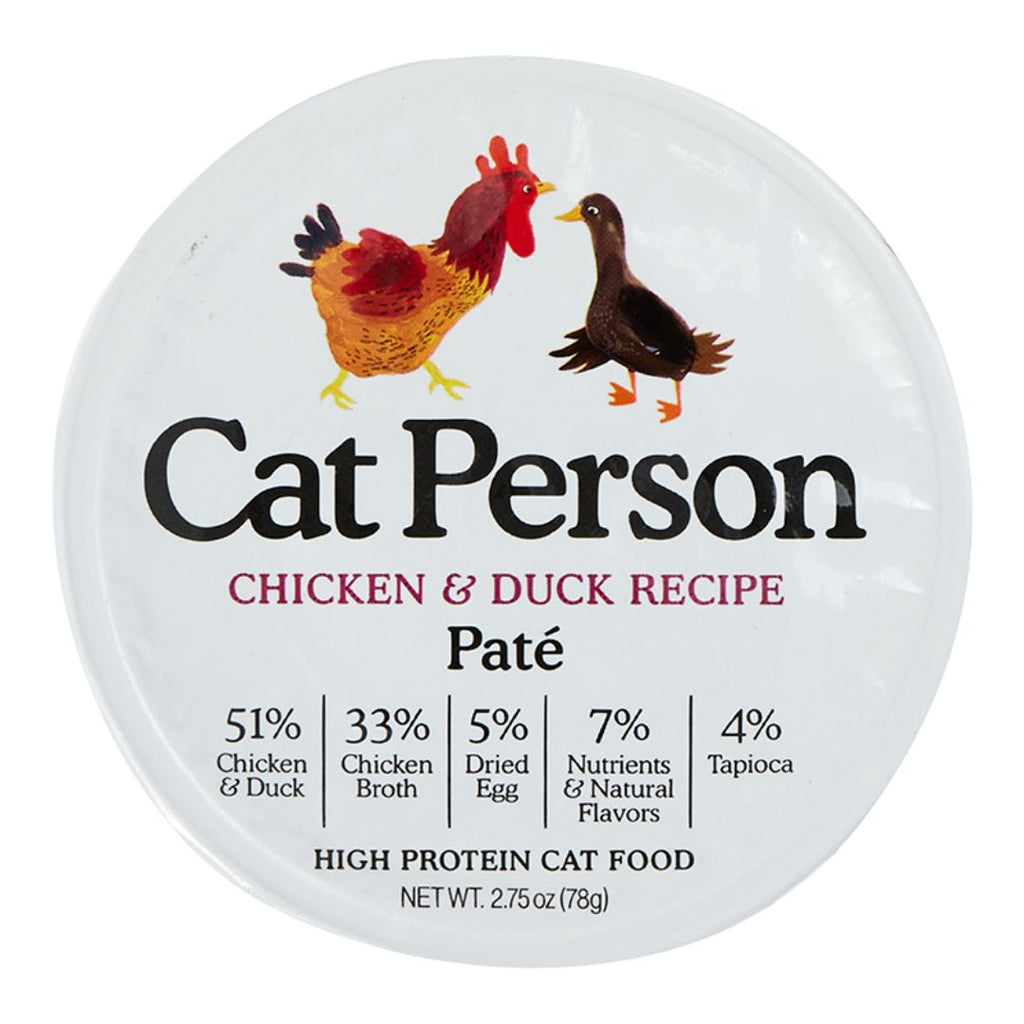 Cat Person Cat Pate Chicken & Duck 2.75Oz 24 Pack