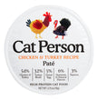 Cat Person Cat Pate Chicken & Turkey 2.75Oz 24 Pack