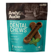 Andy & Audie Dental Chews For Dogs Mint Medium 6oz.