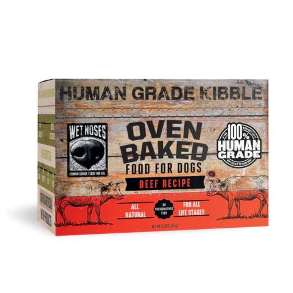 Wet Noses Dog Baked Kibble Beef 5Lbs