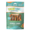 Gnawturals Dental Chews Twisted Stick Pumpkin Medium 5 Count