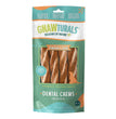 Gnawturals Dental Chews Twisted Stick Pumpkin Large 4 Count