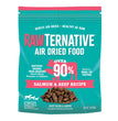 Rawternative Air Dried Dog Food Salmon/Beef 5 Lb