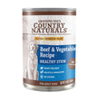 Grandma Mae's Country Naturals Healthy Stew Wet Dog Food Beef & Vegetable, 13oz. (Case of 12)