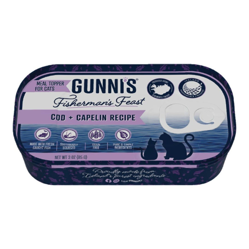 Gunni'S Cat Cod Capelin 3Oz 17 Pack