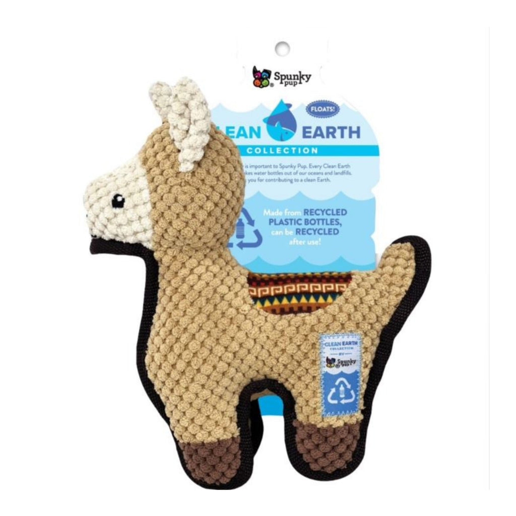 Spunkypup Clean Earth Textured Recycled Llama Large