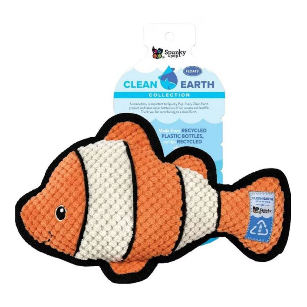 Spunkypup Clean Earth Textured Recycled Clownfish Large