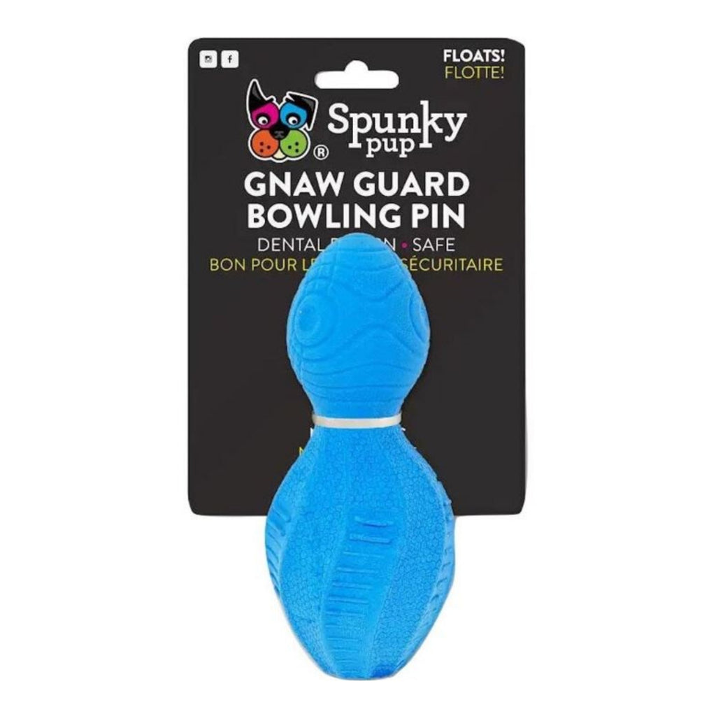 Spunkypup Gnaw Guard Squeaky Toy Bowling Pin One Size