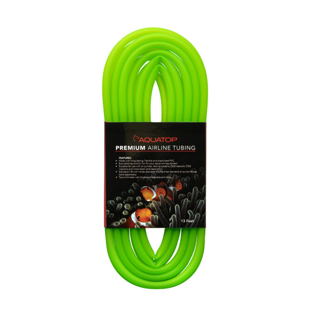 Aquatop Airline Tubing Neon Green, 1ea/13 ft for your Pet Fish with Pet Store X!