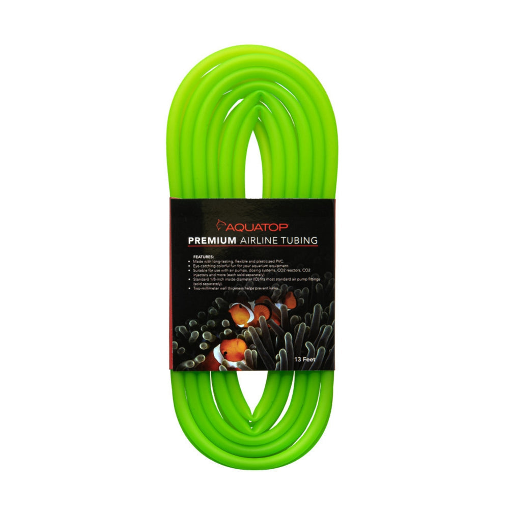 Aquatop Airline Tubing Neon Green, 1ea/13 ft for your Pet Fish.