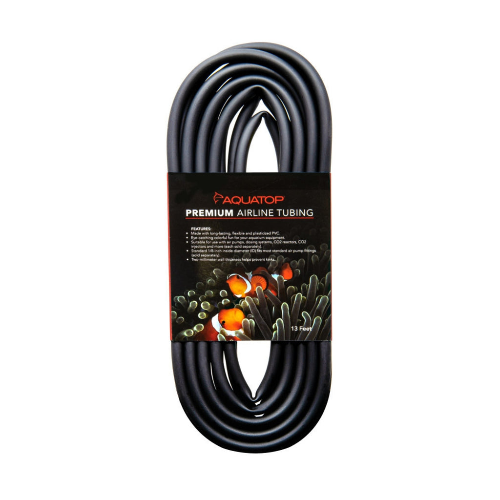 Aquatop Airline Tubing Black, 1ea/13 ft