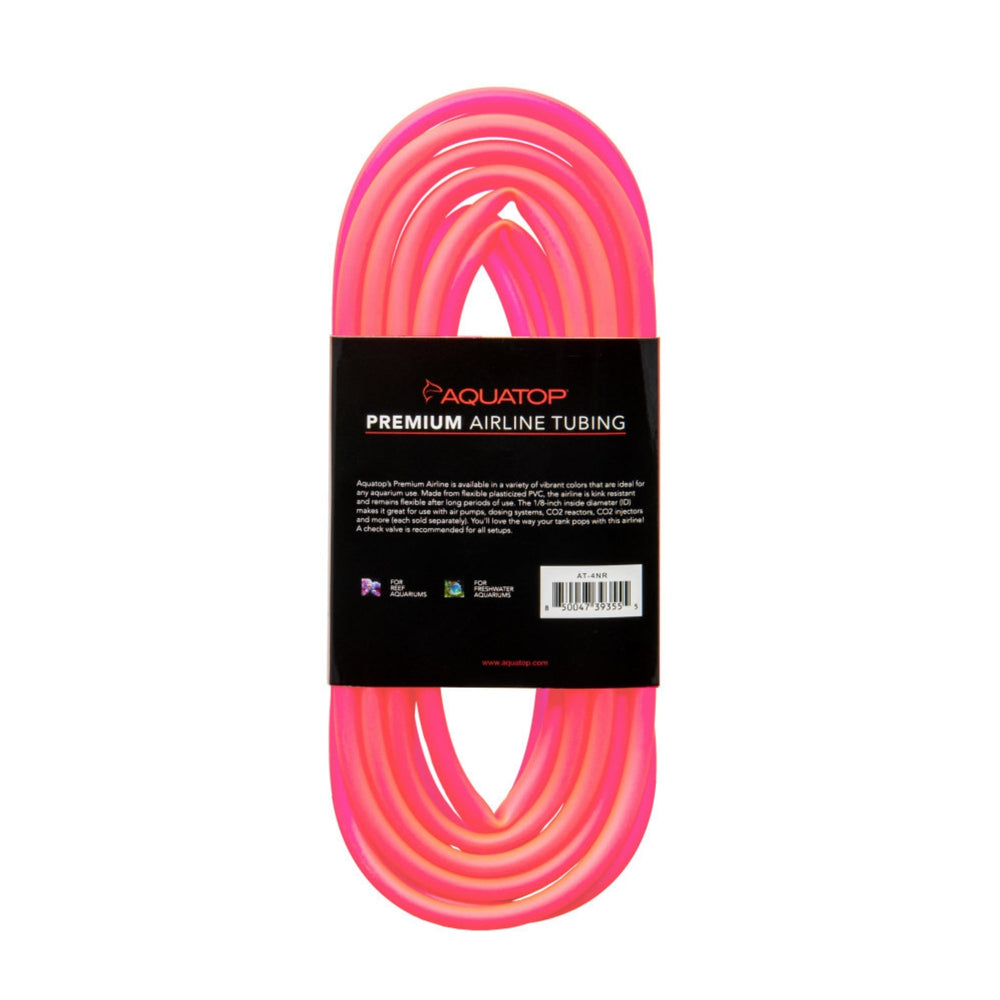 Aquatop Airline Tubing Neon Red, 1ea/13 ft for your Pet Fish.