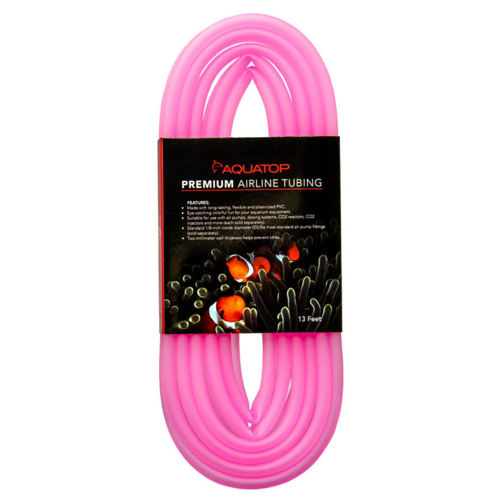 Aquatop Airline Tubing Pink, 1ea/13 ft for your Pet Fish with Pet Store X!