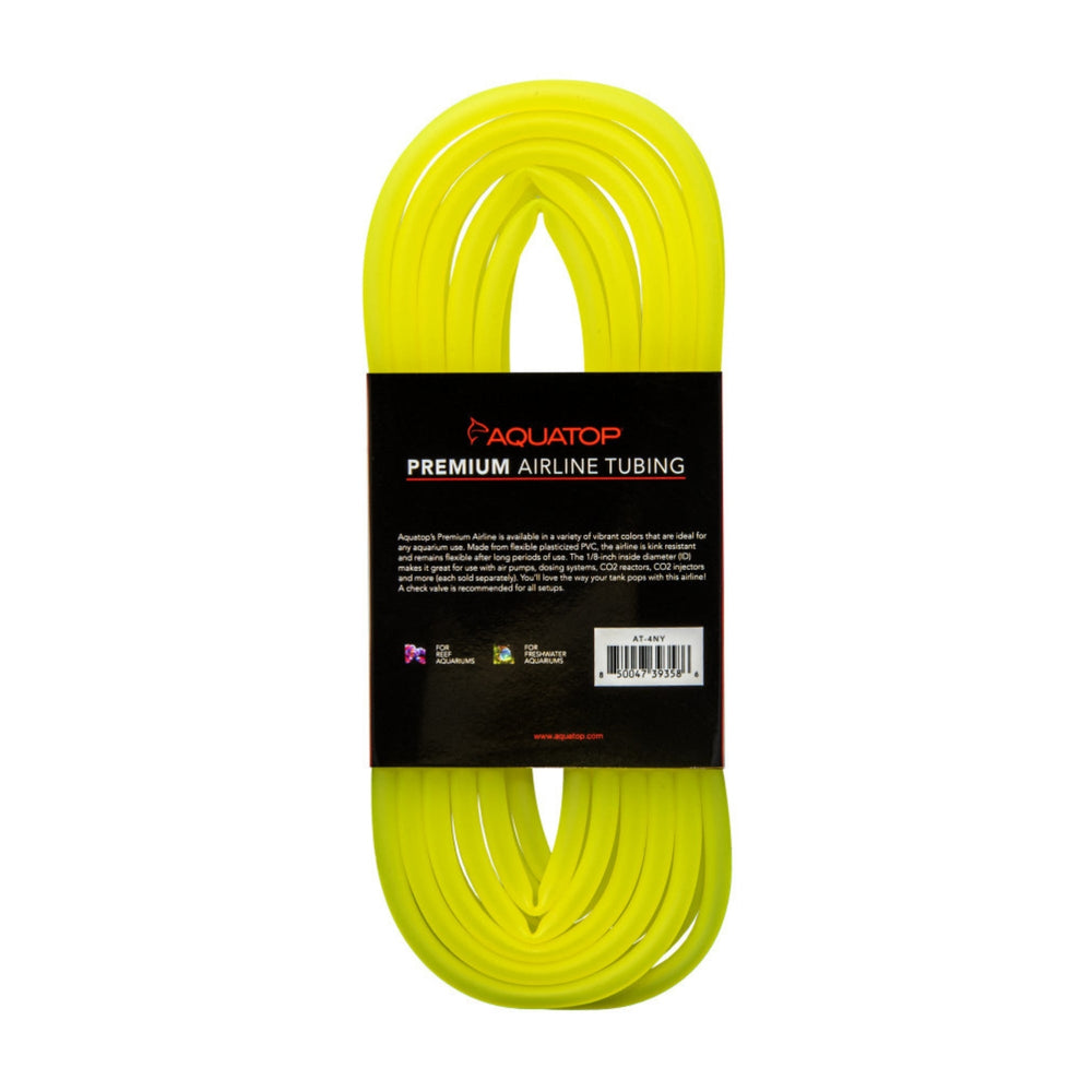 Aquatop Airline Tubing Neon Yellow, 1ea/13 ft for your Pet Fish.