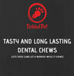 Tickled Pet Dog 6oz. Salmon Skins Flat